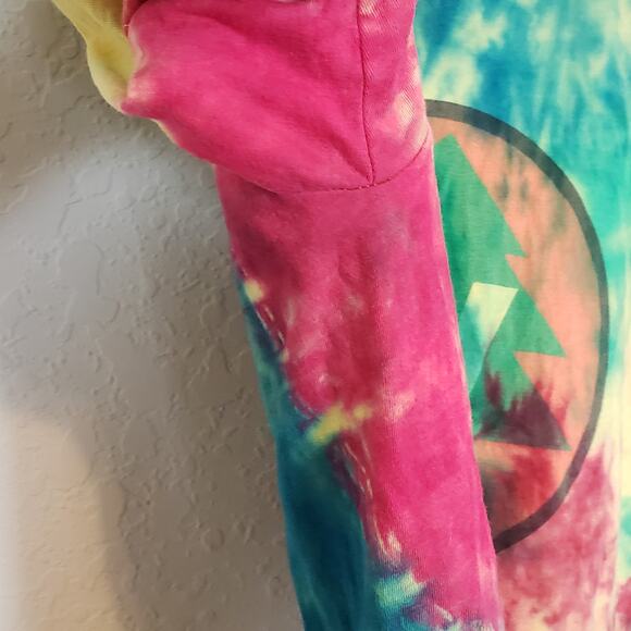 Gildan Soft Style Ring Spun Wilderness Explorer Tie Dye T-Shirt Unisex Medium - Picture 5 of 7